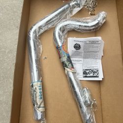 Vintage NOS Samson Big Guns Shorties Exhaust FX-155 for Harley FXR