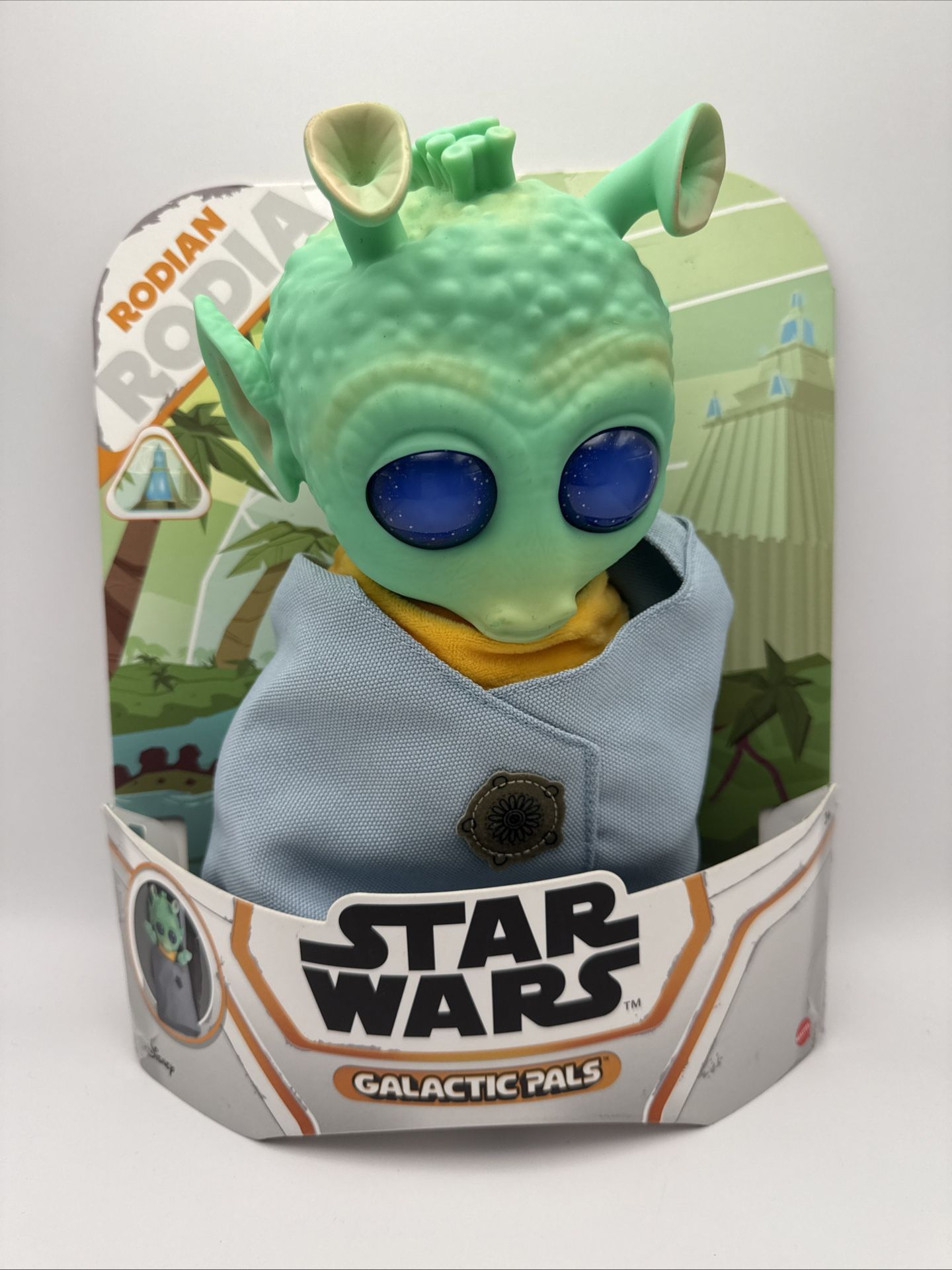 Star Wars - Galactic Pals - BABY RODIAN - Plush - Mattel New 2022