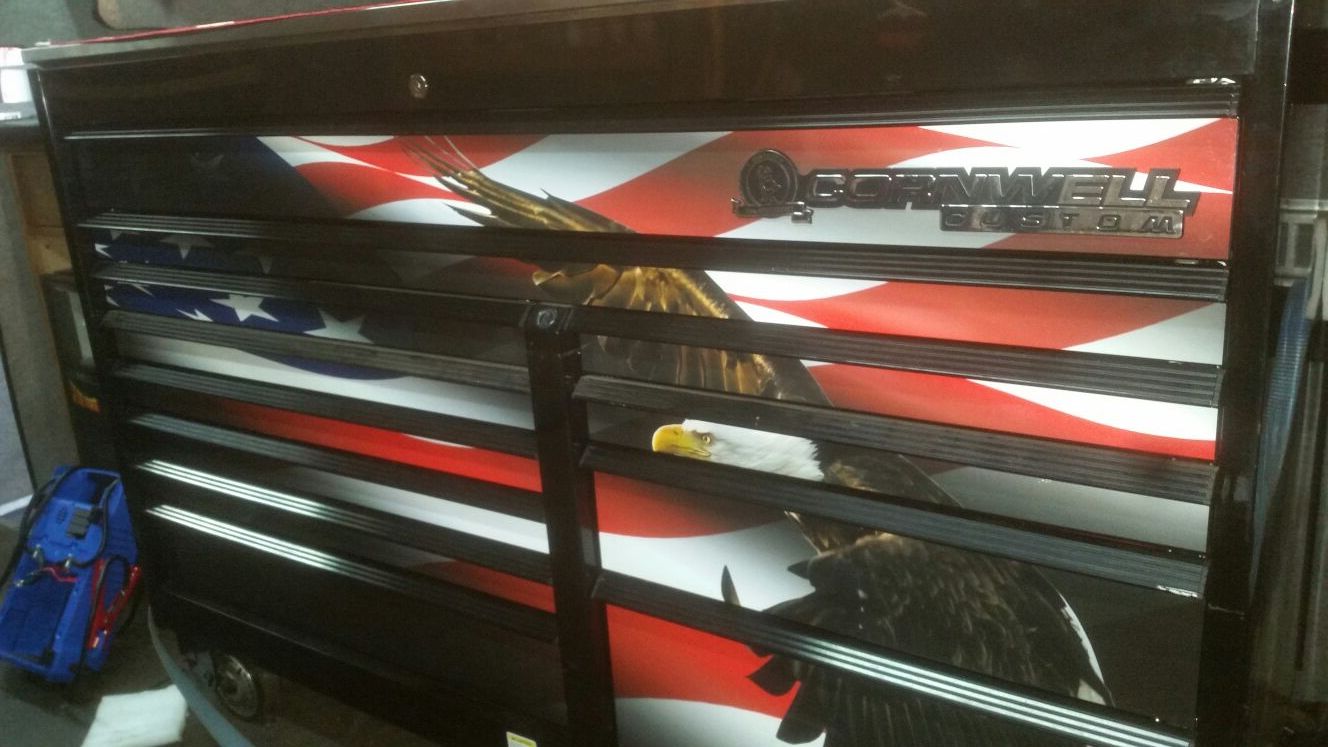 Cornwell Tool Box 67" with Stainless Steel Top