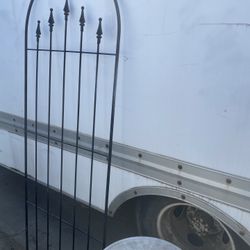 Tall Metal Piece And Junkie Table 