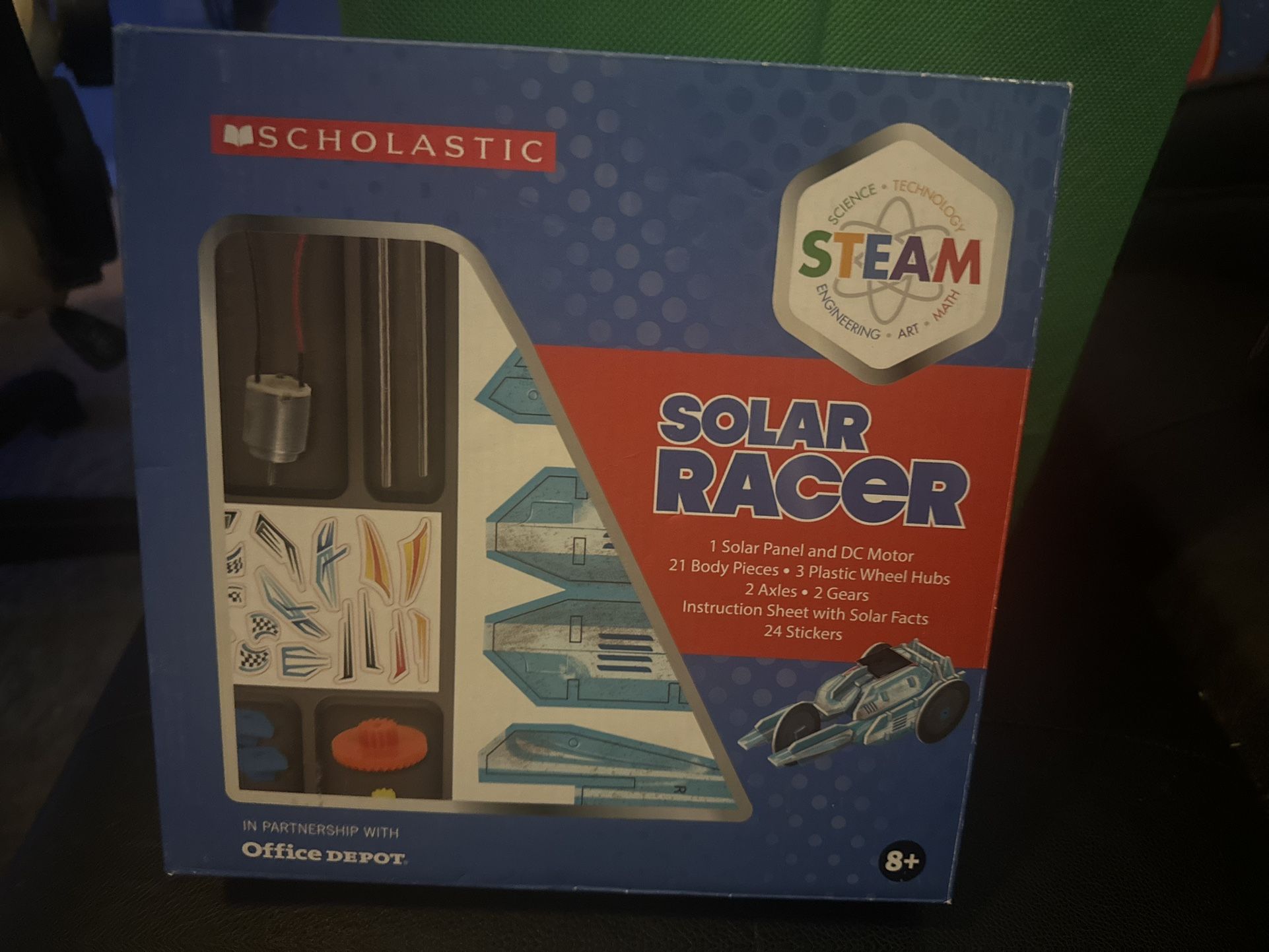 Steam Solar Racer