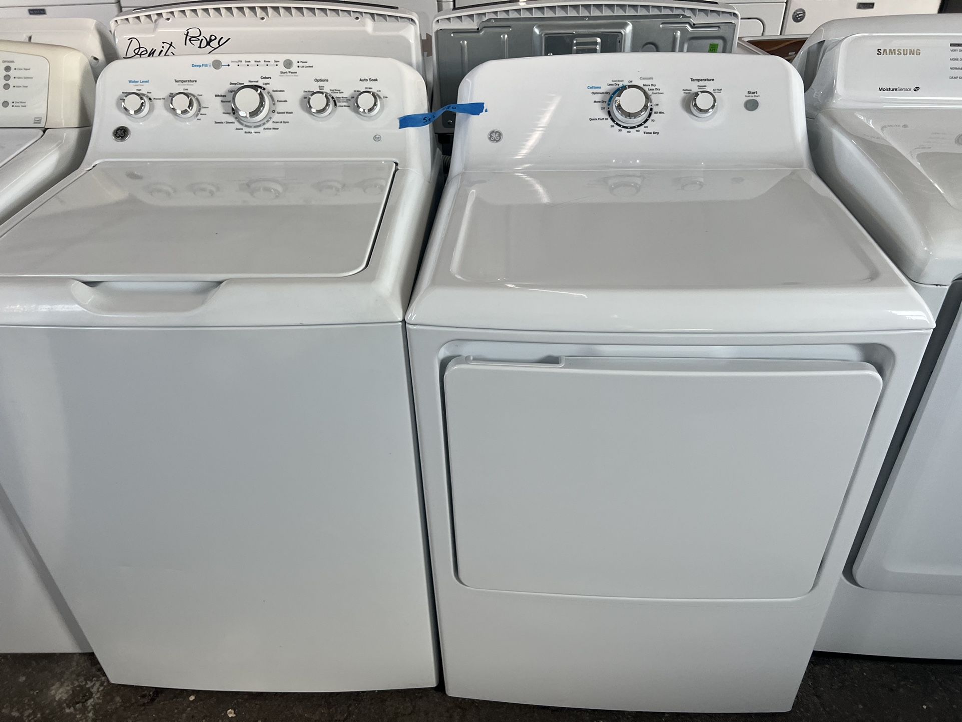 Ge Washer And Dryer Set