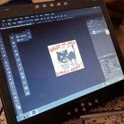 Wacom Penabled 15inch drawing tablet. Connects to computer Or Laptop. Write, Draw, Annotate in any application you have. 🔥 🔥 🔥 