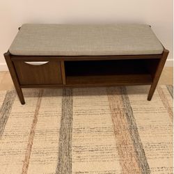 Bench with storage