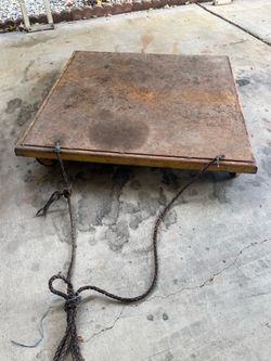 Heavy duty steel dolley