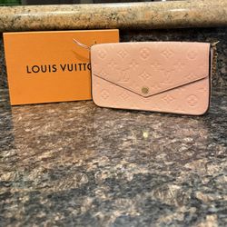 Pink LV Monogram Pochette Félicie