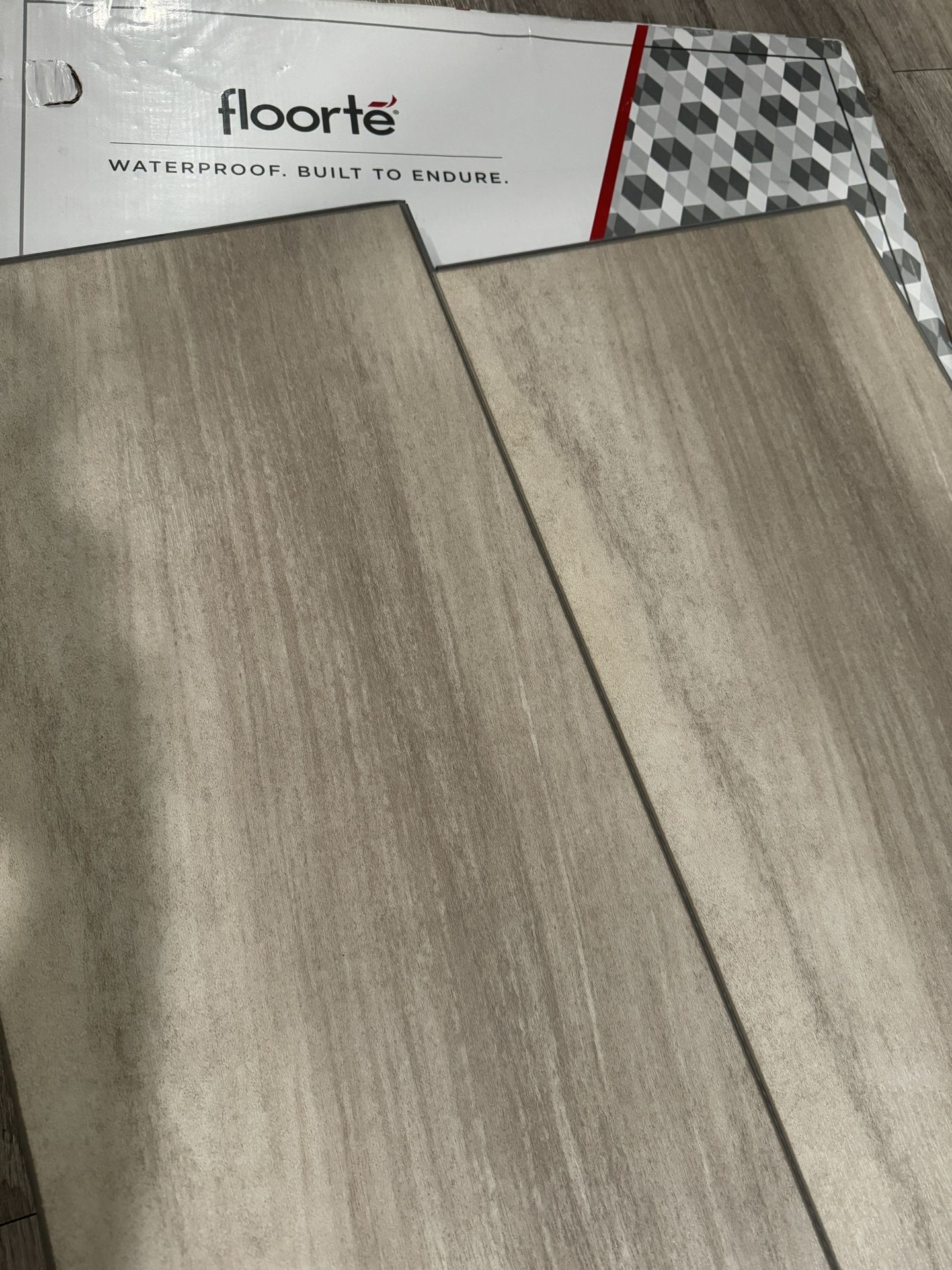 Vinyl Floor Waterproof Tile 45 Sq Ft