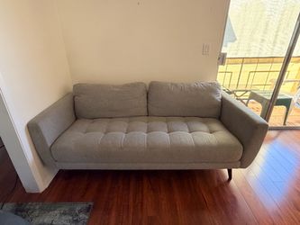 Ginger Grey Sofa / Grey Gum – Excellent Condition