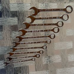 Craftsman Metric 10pc Midget Combination Wrench Set No. 942339 & Pouch