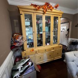 antique china cabinet *read listing before messaging*