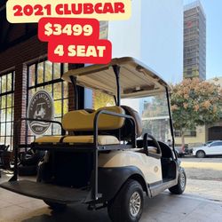 2021 Clubcar Precedent 48v Fresh Batteries