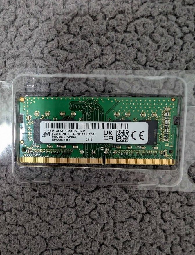 8gb laptop ram.