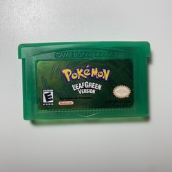 Pokémon Gameboy Game LeafGreen Version