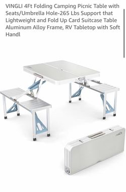 4 foot folding picnic table