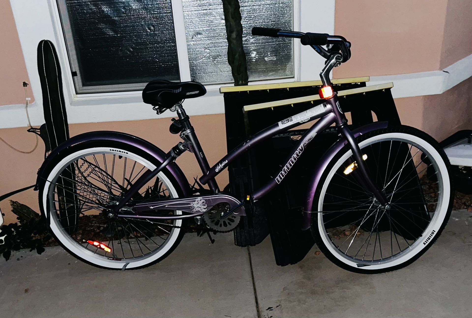 INFINITY BEACH CRUISER Bicycle Complete With all The Features From COSTCO when I bought it New for my wife!