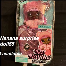 Nanana Surprise Doll Cali Grizzley 