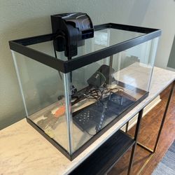 10gal Glass Aquarium Kit (Glass/Metal frame)