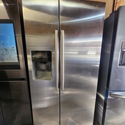 Samsung Side By Side Stainless Steel Refrigerator 