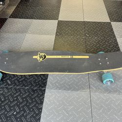 Bustin Complex 7 Ply Maple Longboard Long Board Skateboard L42” W8.3” WB 28” Brooklyn NYC GullWing Mission 1 Trucks 84a Tires Barely Used