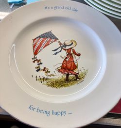 Holly Hobby plate