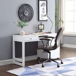 Brand New White Convertible Desk