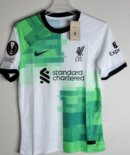Nike Mens 2023/24 Liverpool Away Jersey AUTHENTIC Salah Size Large Xl No Trade