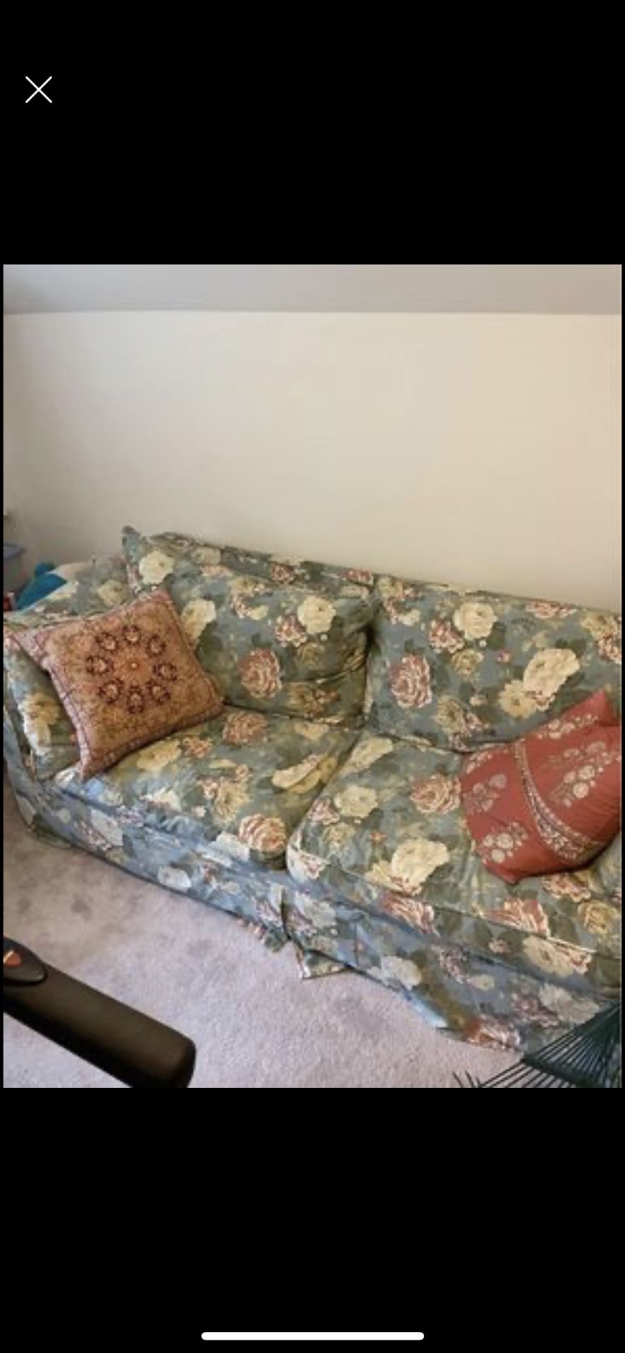 Gently Used Couch  And Rocker 