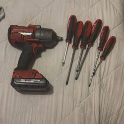 🔥🔥🔥Milwaukee 1/2 Inch Impact Wrench 🔧 