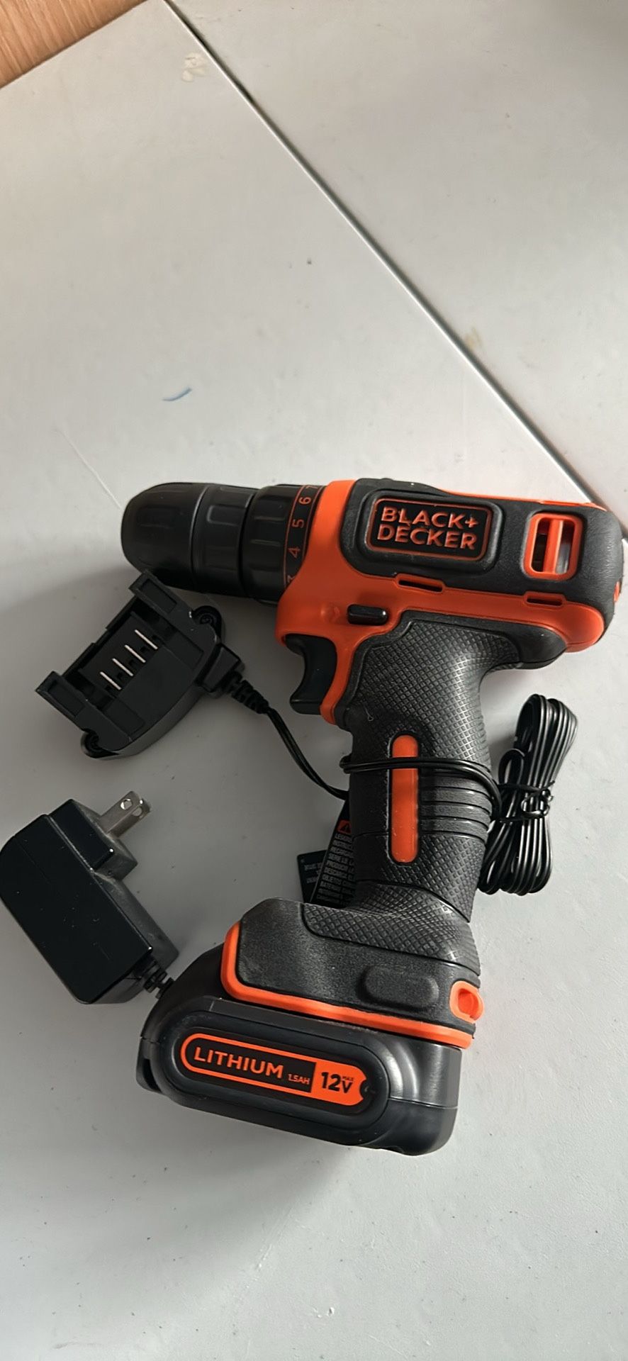 BLACK+DECKER 12V MAX Cordless Drill/Driver