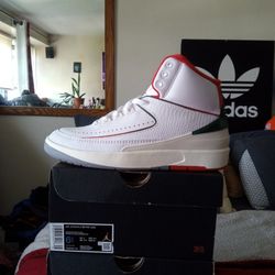 Jordan 2 Retro GS "Origins" Sizes 6.5Y & 7Y Brand New 