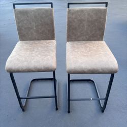 Sale!! $75!! Set Of 2 Bar Stools (last Ones, While Supplies Last)