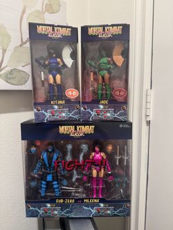 Mortal Kombat Klassic Action Figure Set of 3
