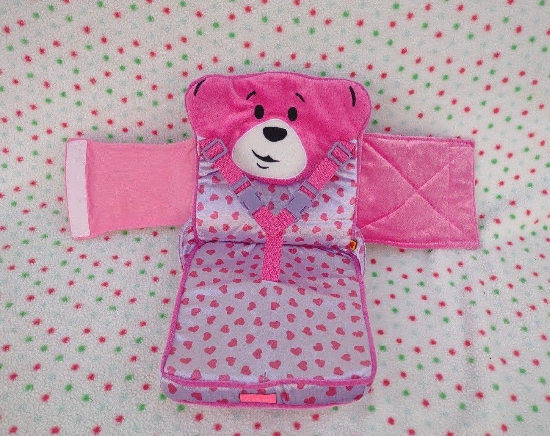 Build A Bear Car Seat Travel Chair Plush