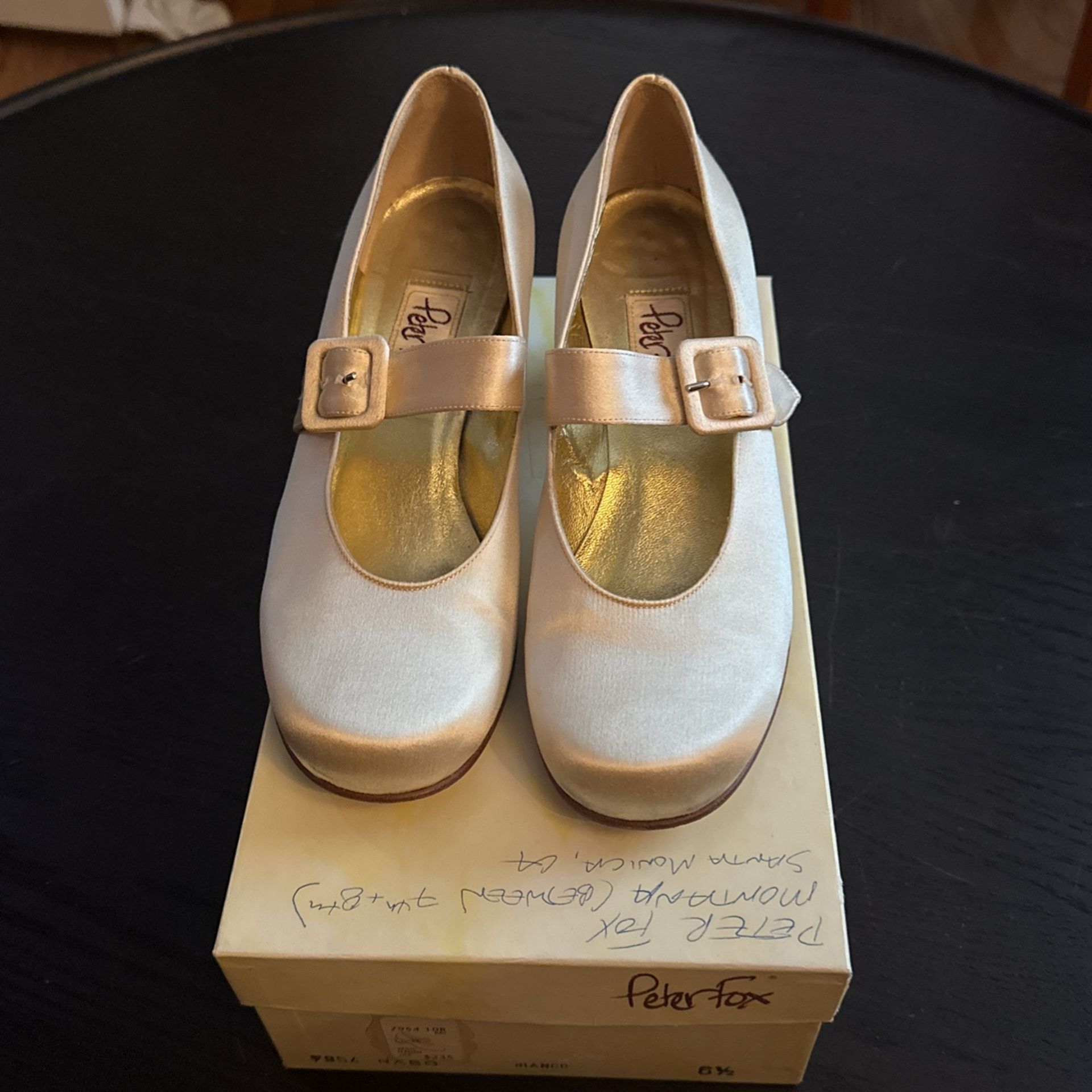 Peter Fox Italian Silk Shoes.