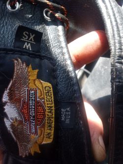 Women's Harley Davidson  leather chaps