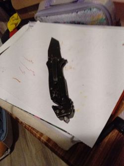Black knife