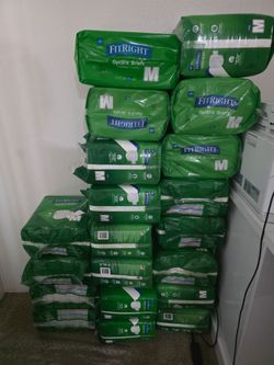 Med Adult briefs ( diapers)