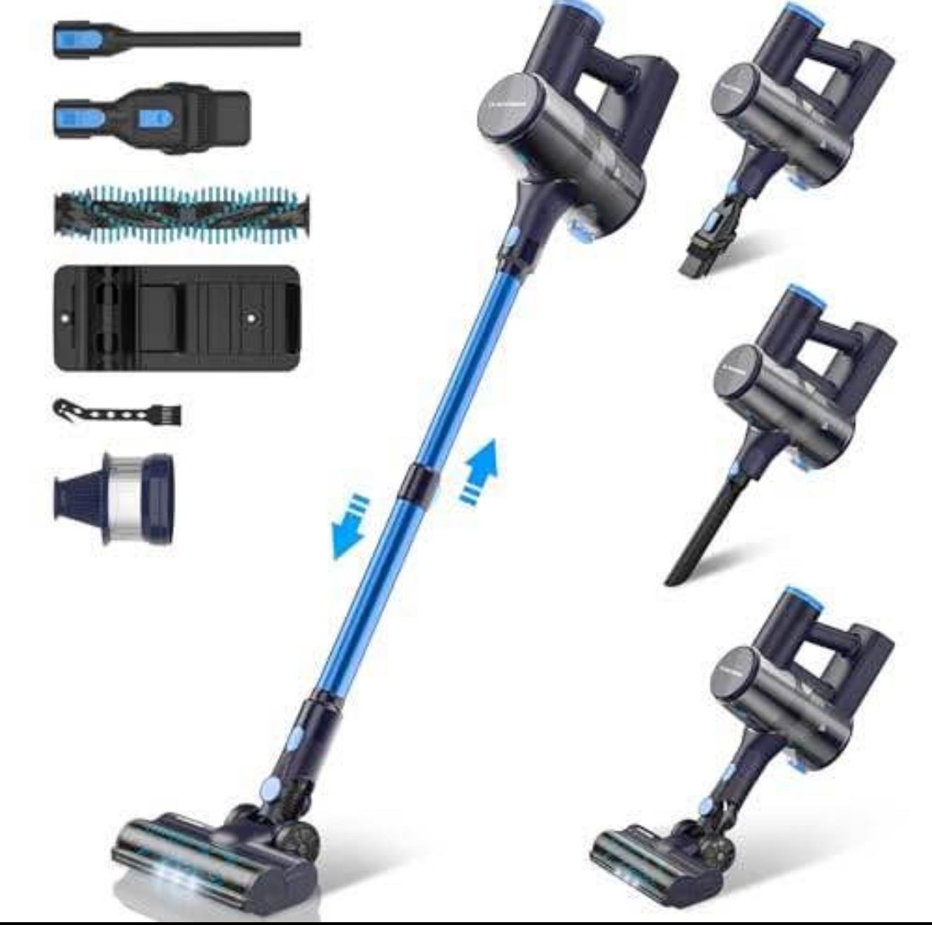 Cordless Stick Vacuum – New, Fully Equipped