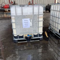 Water Based White Paint Bulk Tote