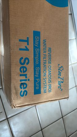 SimPure T1 Series RO Water Filtration System - New
