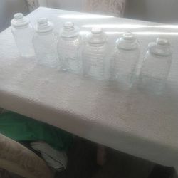 Glass Storage Containers  (6)