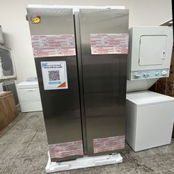 stainless steel samsung refrigerator