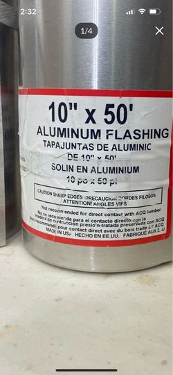 ALUMINUM FLASHING