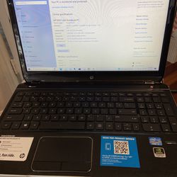 HP laptop i7-3630QM CPU @ 2.40GHz, 6GB RAM, 600GB HDD