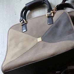 Diane Von Furstenberg Suede DvF women's tote bag