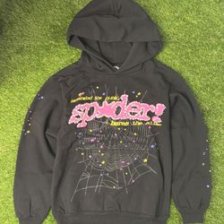 SP5DER PINK V2 HOODIE-BRAND NEW-SIZE LARGE 