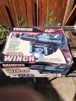 Winch Champion 2500 lb