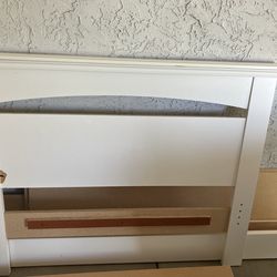 White Twin Bed Frame