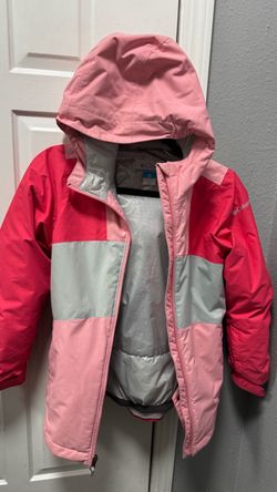 Girls Columbia rain jacket size 10,12 in new condition