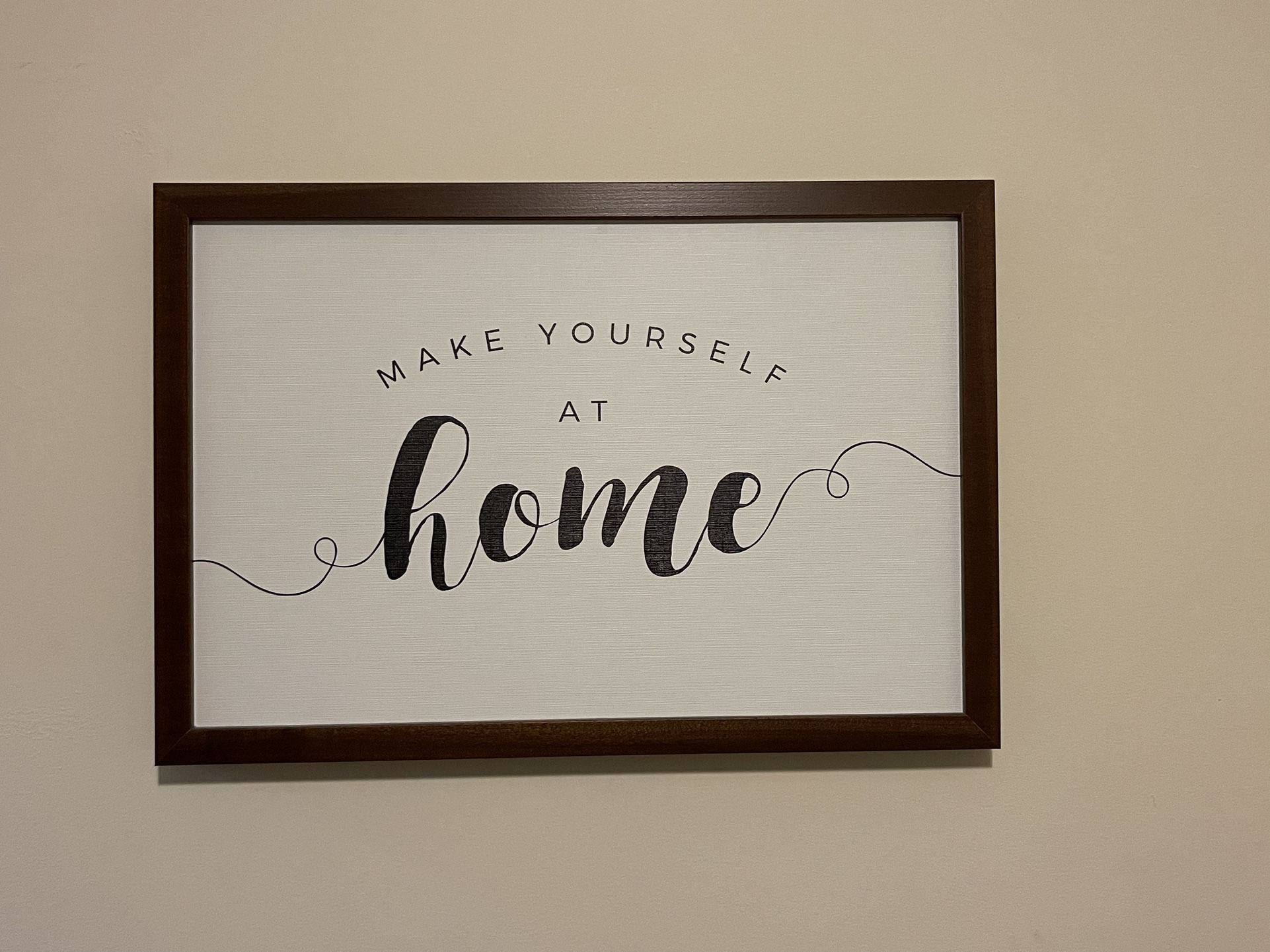 Canvas wall Art Quote